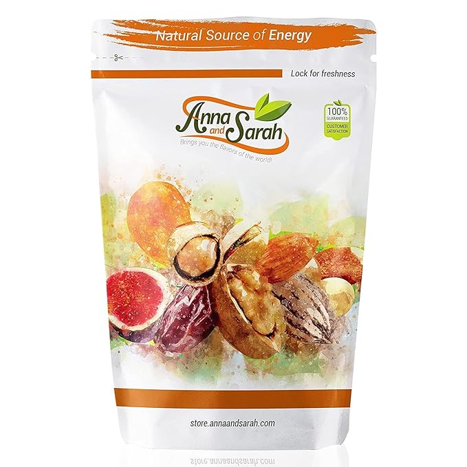 Anna and Sarah Dried Fancy Peaches in Resealable Bag 5 Lbs