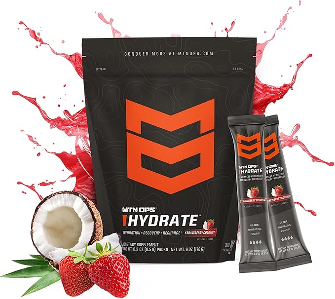 MTN OPS Magnum Clear Strawberry Watermelon &amp Hydrate Strawberry Coconut Bundle