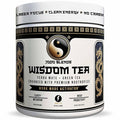 Yerba Mate Focus Tea Powder for Men - Daily Nootropic Drink for Clean Energy Focus &amp Mood Support | Powered by Citicoline L-Theanine L-Tyrosine &amp Lion’s Mane | Wisdom Tea - Sweet Tea - 30 S