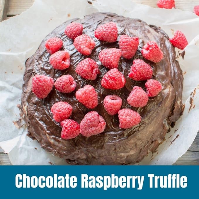 Door County Coffee Chocolate Raspberry Truffle Flavored Coffee Ground - 5lb Bag - Medium Roast - 100% Specialty Arabica - Gourmet - Dark Chocolate Covered Raspberry Flavored
