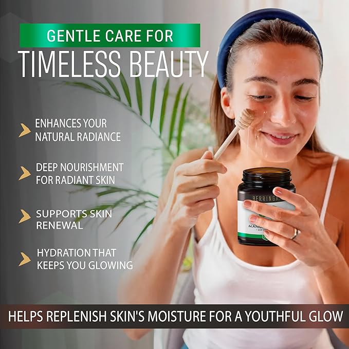 Berringa Manuka Honey Organic MGO 120+ Mild Strength Supports General Wellbeing &amp Digestive Balance - 100% Raw Pure &amp Unfiltered Sustainably Sourced from Australia - (8.82 oz)
