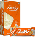 NuGo Protein Bar Orange Smoothie 11g Protein Gluten Free 15 Count