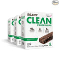 Ready® Protein Bars - High-Protein Snack with 15g Whey Protein All-Natural Ingredients Supports Lean Muscle and Recovery - Mint Chocolate Chip Bundle (15-Pack)