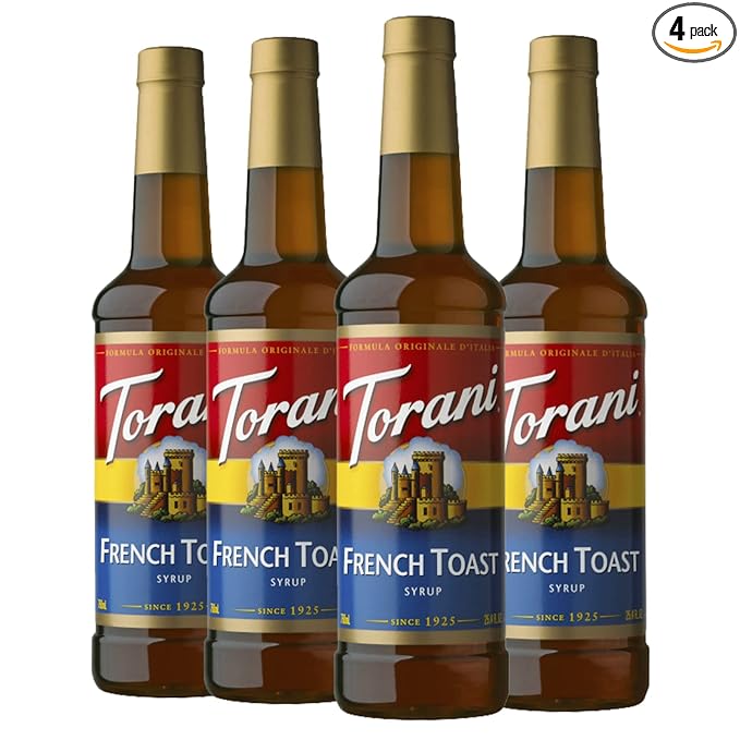 Torani Syrup French Toast 25.4 Ounces (Pack of 4)