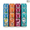 Peace Tea 16 oz 12-Pack Variety – Caddy Shack Just Peachy Razzleberry &amp Sno-Berry – Ready-to-Drink Iced Tea Beverage Assortment – Bold Fruit Flavored Tea Drinks
