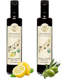 Lemon Infused Extra Virgin Olive Oil &amp Medium intensity Classic Blend. Olive oil rich in polyphenols. COSTABILE