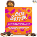 Date Better Hazelnut Praline Stuffed Medjool Dates - Dark Chocolate-Covered Dates Filled With Creamy Hazelnut Butter &amp Cacao Nibs | No Artificial Sweeteners Gluten-Free &amp Vegan (6-Pack)