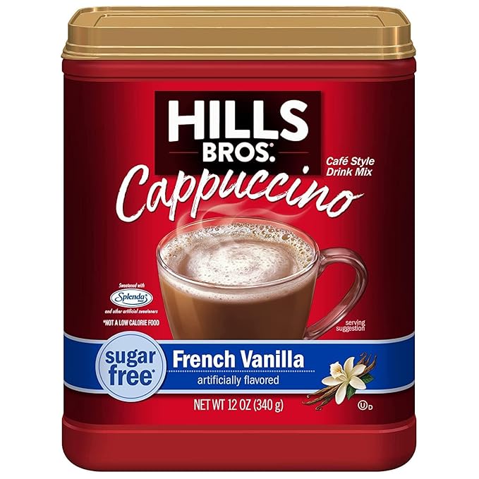 Hills Bros Cappuccino French Vanilla 12 Ounce (Pack of 3)