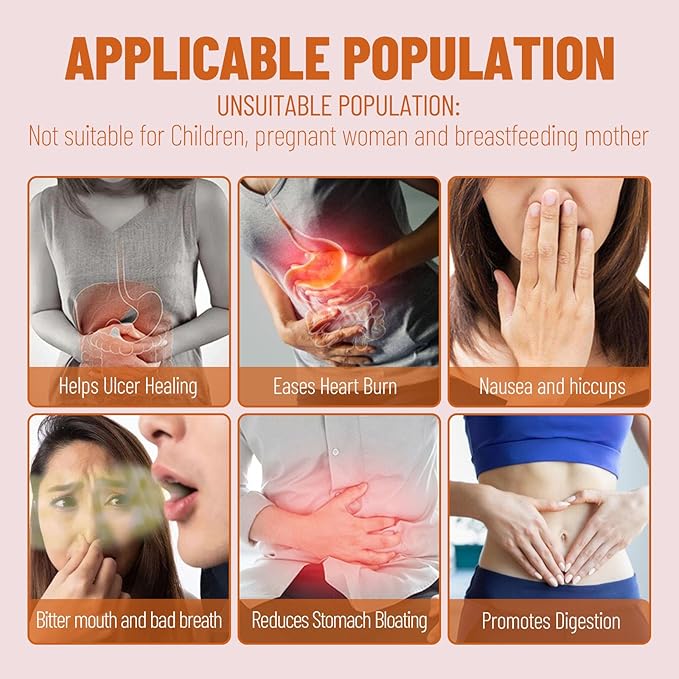 Wins Town Ulcer Healing Tea Relief Gastritis and Stomachache Support Daily Stomach Nourishing 30 Tea Bags