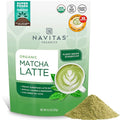 Navitas Organics Instant Matcha Latte Mix – Simple &amp Convenient Blend For Sweet &amp Creamy Latte – Mix With Water – Dairy Free &amp Low Sugar – USDA Organic Non GMO Gluten Free (11.1oz. Bag
