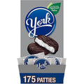 YORK Dark Chocolate Peppermint Patties Candy Bulk Box 84 oz (175 Pieces)