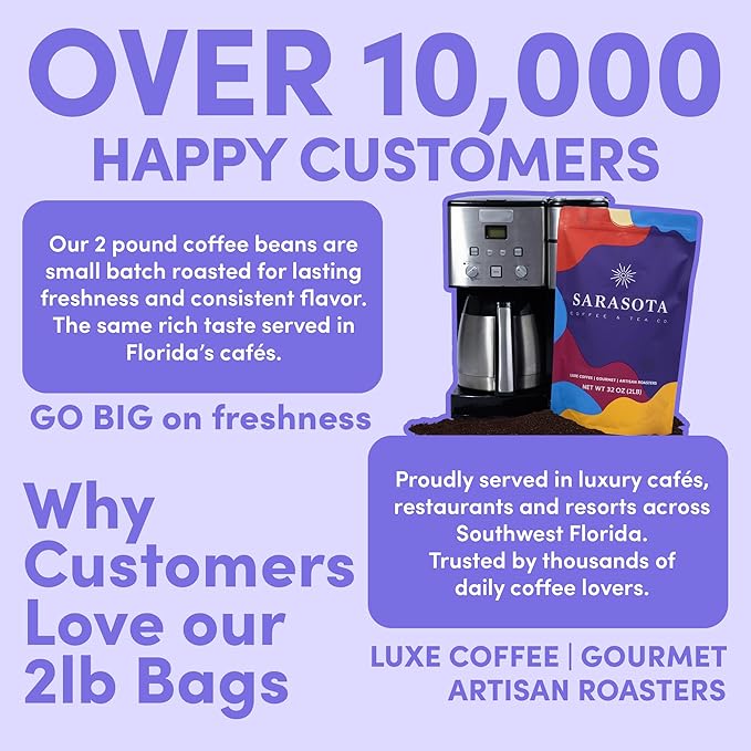 2 lb Highlander Grogg Whole Bean Coffee | Butterscotch Caramel Vanilla Flavored Coffee Beans | Bulk Medium Roast Flavored | Specialty Grade | 32 oz