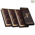 Tabs Chocolate Squares for Couples (3 Boxes) – Dark Chocolate Bar to Support Mood – Vegetarian &amp Gluten-Free for Men &amp Women