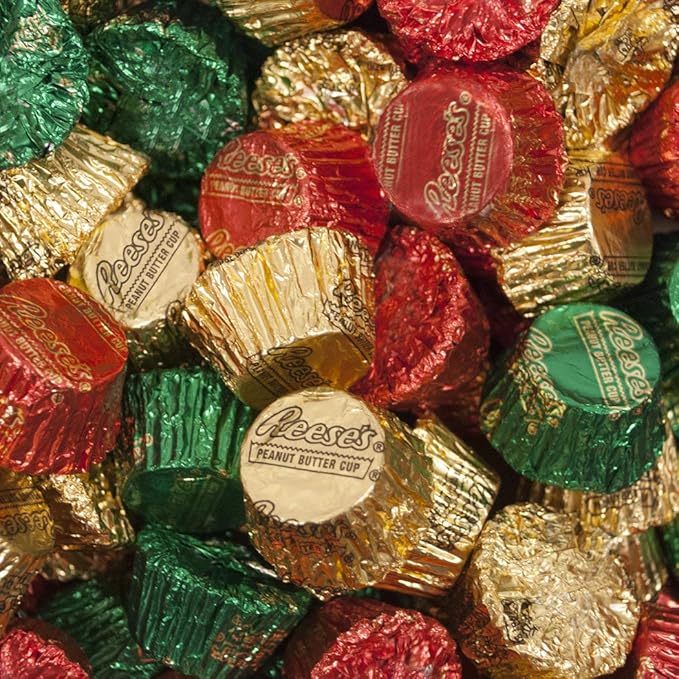 200pcs Personalized Christmas Candy Hershey Chocolate Party Favors - Ho Ho Ho