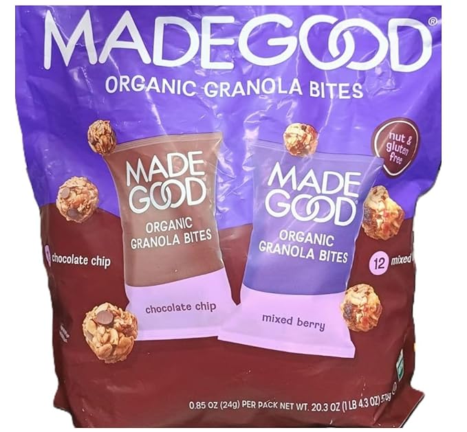MG Mixed Berry &amp Chocolate Chip Granola Minis 24 pk.