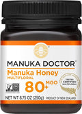 Manuka Doctor - MGO 80+ Manuka Honey Multifloral 100% Pure New Zealand Honey. Certified. Guaranteed. Raw. Non-GMO (8.75oz)