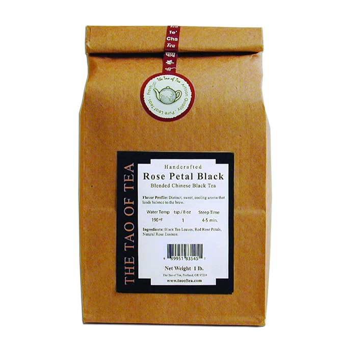 The Tao of Tea Rose Petal Black 1-Pounds
