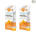 Vidafuel Protein Drink 16g Protein per 2oz Shot 32 fl oz Carton 2 Pack Citrus Collagen and Whey Drink No Artificial Sweeteners