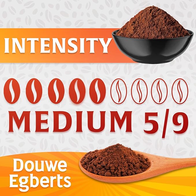 Douwe Egberts Aroma Rood (Course Grind)Imported From Holland 17.6 Oz (Pack of 6)