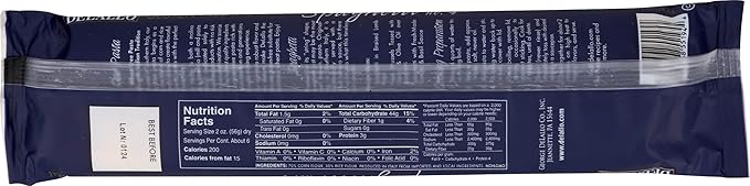 Delallo Gluten Free Corn &amp Rice Spaghetti Pasta Non-GMO 12 Oz (Pack of 12)