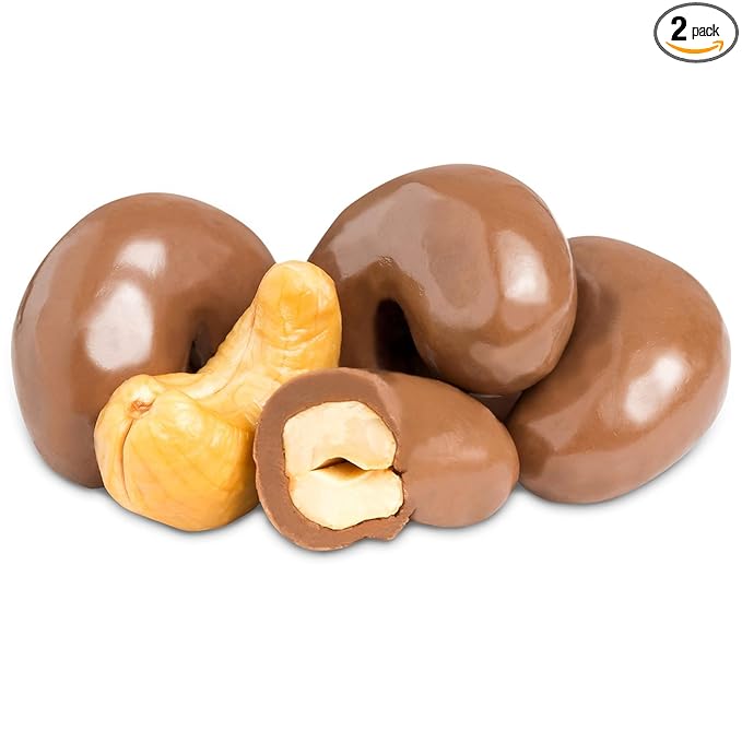 Arndts Fudgery Premium Milk Chocolate Covered Cashews (2-13 oz. Bags)
