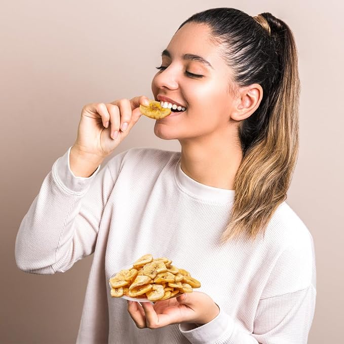 Sweetened Banana Chips - 4 Lb Healthy Snack Option Elevate Your Healthy Lifestyle With These Delicious Banana Snacks.