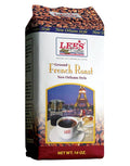 Lee's Ground Coffee-French Roast-New Orleans Style 16 Oz