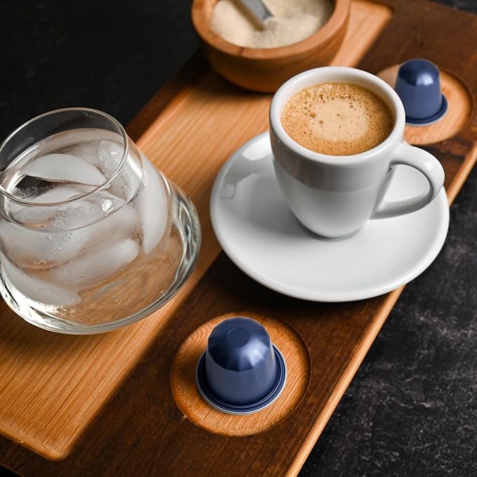 Fresh Roasted Coffee Espresso Pods for Nespresso OriginalLine Sumatra Water Process Decaf 60 Recyclable Aluminum Capsules