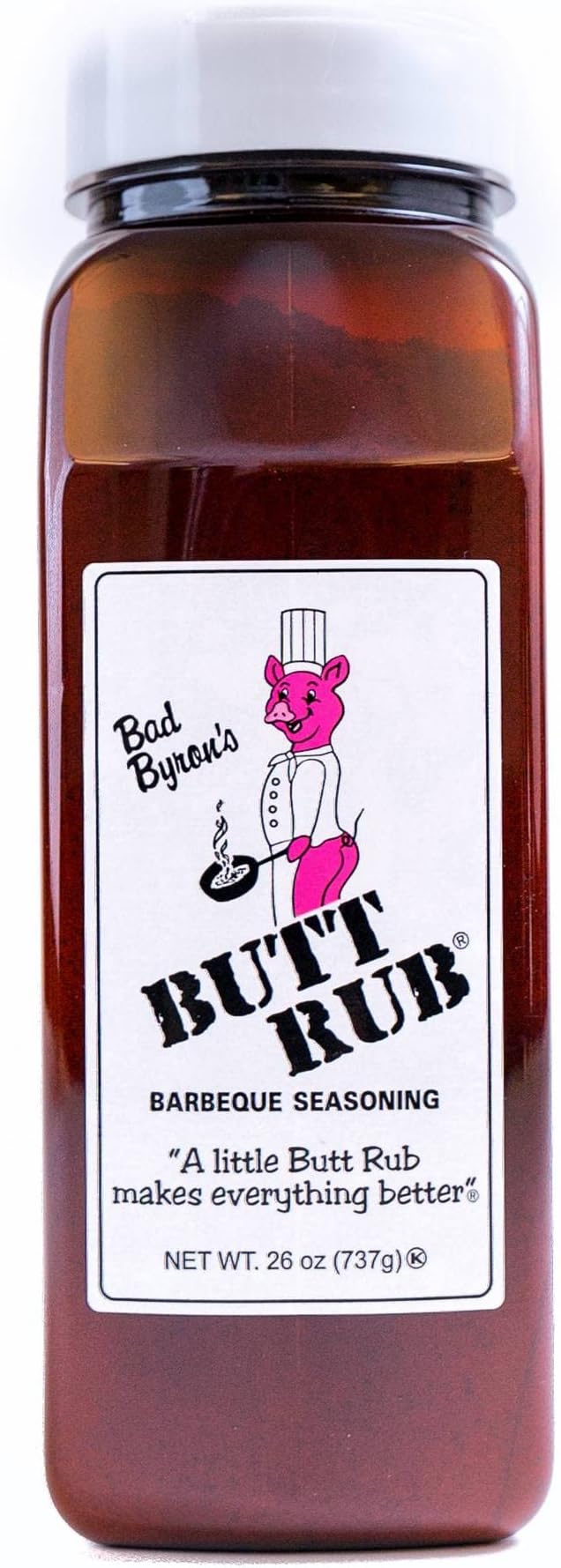 Bad Byron's BUTT RUB Barbecue Seasoning 26oz. (Pack of 6)