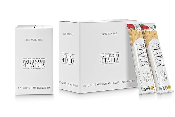 Patrimoni d'Italia Linguine 1 Pound (Pack of 20)