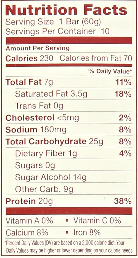 thinkThin High Protein Bars Cookies and Creme 2.1 Ounce (10 Count)