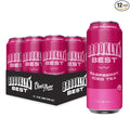 Brooklyn Best Raspberry Iced Tea Not too Sweet Better for You Drink - 15 Fl Oz (Pack of 12)