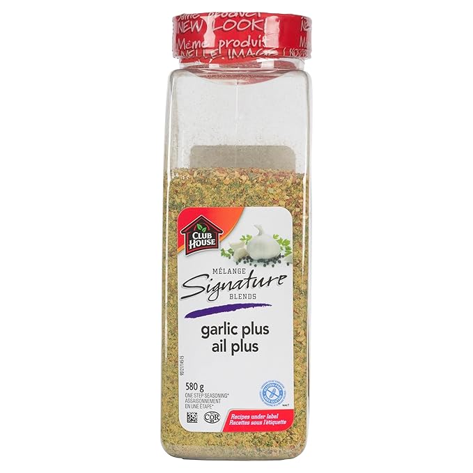 Club House Garlic Plus Seasoning One Step 580 Gram