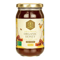 Shiva Organic's NPOP Organic Certified Honey - NMR Tested Natural Honey No Added Sugar Flavorful - 17.63 ounces (500g)