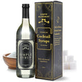 Liquid Alchemist Simple Syrup for Cocktails - Real Ingredients Make our Simple Sugar Syrup the Perfect Old Fashioned Mix - Non-GMO Gluten Free &amp Vegan (25.4 oz)