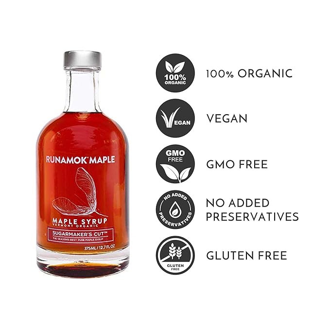 Generic R.unamok Sugarmaker's Cut Maple Syrup 12.7 fl oz (Pack of 6)