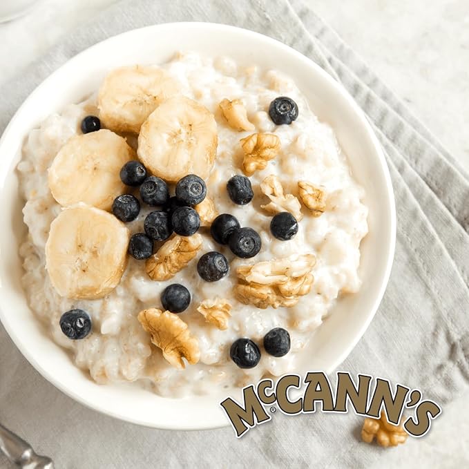 McCann's Irish Oatmeal Quick &amp Easy Steel Cut Oats 24 Ounce (Pack of 12)