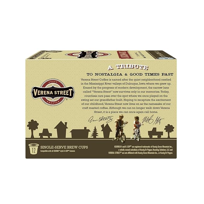 Verena Street Single Cup Pods (72 Count) Dark Roast Shot Tower Espresso Rainforest Alliance Certified Arabica Coffee