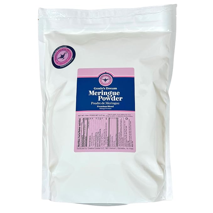 Genie's Dream Premium Meringue Powder 80 oz (5 lb) pouch