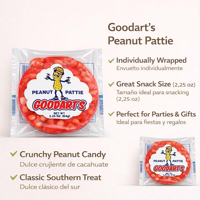 Goodart's Peanut Pattie - 24 Count