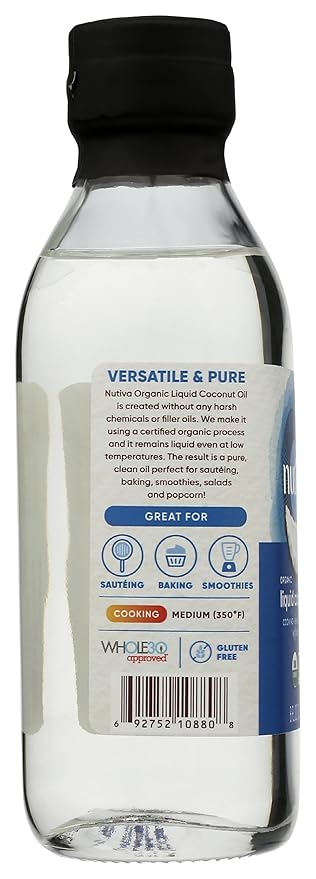 Nutiva Oil Coconut Organic 8 Fl Oz