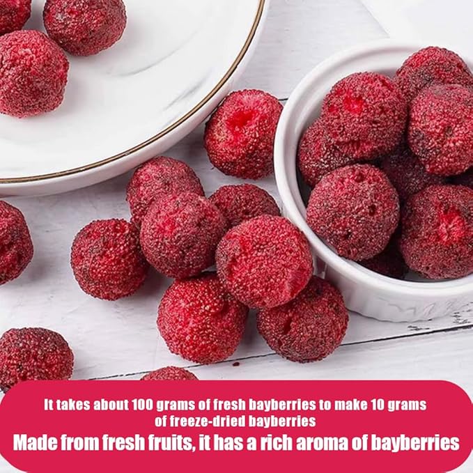 Freeze dried bayberry dried yangmei fruit snacks can be eaten dry or soaked in water7.05oz/200g