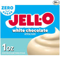 Jell-O Zero Sugar Instant Pudding &amp Pie Filling Mix White Chocolate Flavor Sugar Free &amp Fat Free Reduced Calorie Dessert for Baking Pies &amp No-Bake Recipes 1 oz (Pack of 24)