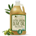 Kevala Extra Virgin Organic Olive Oil - Unrefined Cooking Oil Cold Pressed and with no Preservatives Made with Carefully Selected Fresh Olives Natural Kitchen Pantry Essential Easy Storage 64 oz