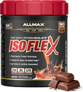 ALLMAX ISOFLEX Pure Whey Isolate Protein Powder - Gluten Free Low Lactose Sugar-Free - High-Protein Clean Keto-Friendly for Pre Post Workout Supplement for Women and Men | Chocolate 1lb