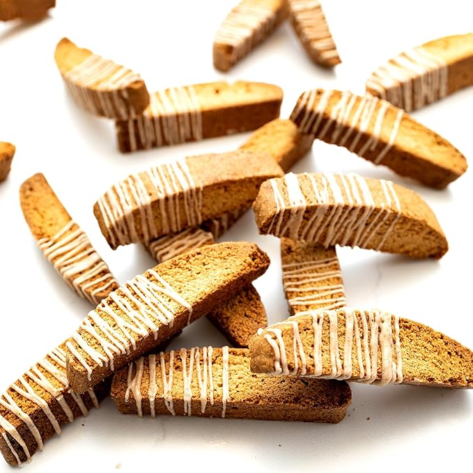 CrumbleCrate Chai Latte Biscotti DIY Baking Kit | Gourmet Biscotti Making Set for Adults | Pre-Measured Ingredients | Coffee Lover Gift