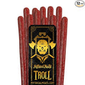 Mythical Meats Humanoid Flavor Troll 12-Pack Snack Sticks – Smoked Alpaca and Beef – Dried &amp Dehydrated Meats Seasoned to Perfection – High Protein Snacks