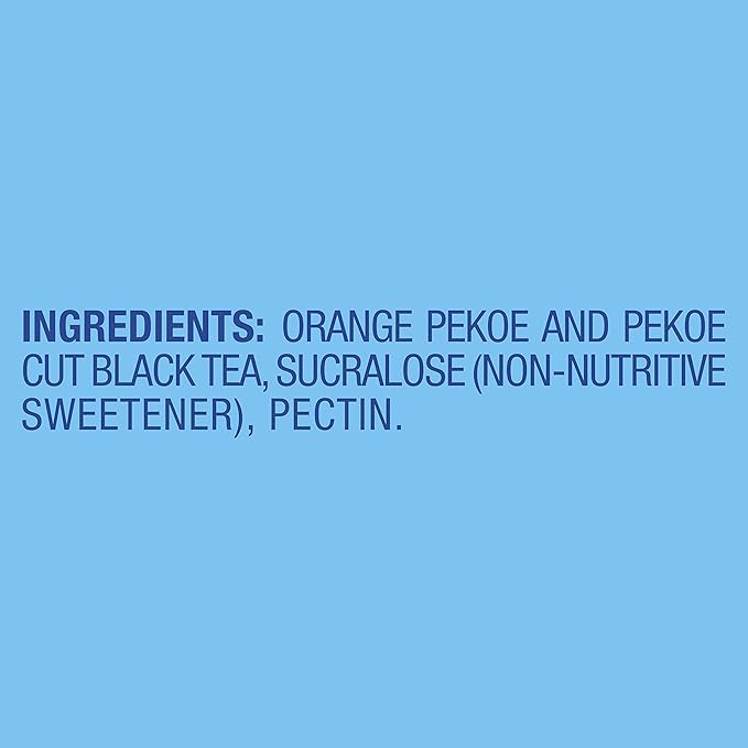Lipton Family-Sized Black Iced Tea Bags Southern Sweet Tea 22 ct (Pack of 6)