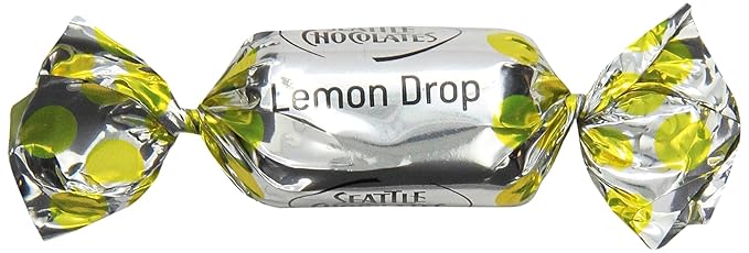 Seattle Chocolates Bulk Truffles Lemon Drop 2.5-Pound