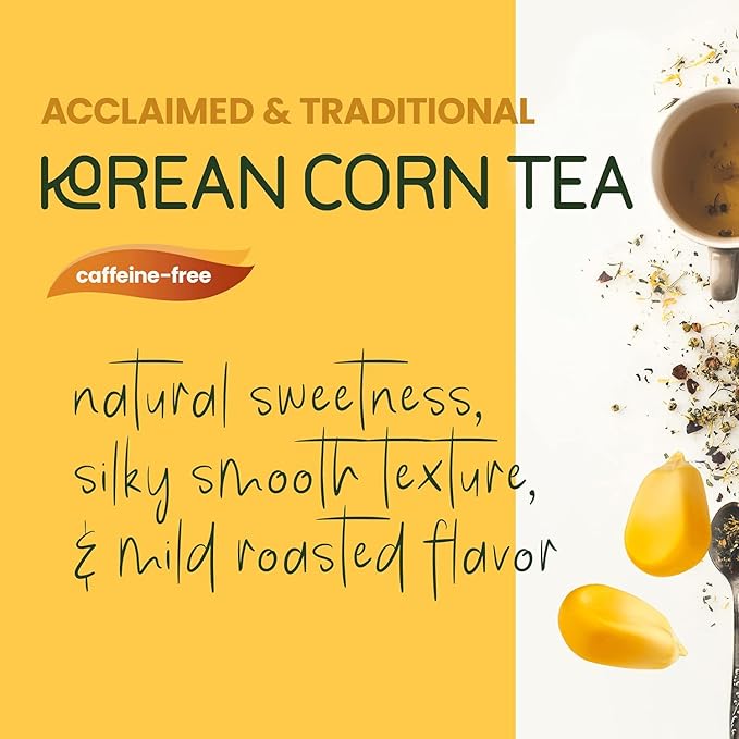 Dong Suh Korean Tea 2 Pack of - (Corn Tea 30 TB x 1)